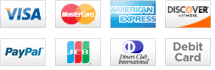 Make payments with your credit/debit cards or PAYPAL